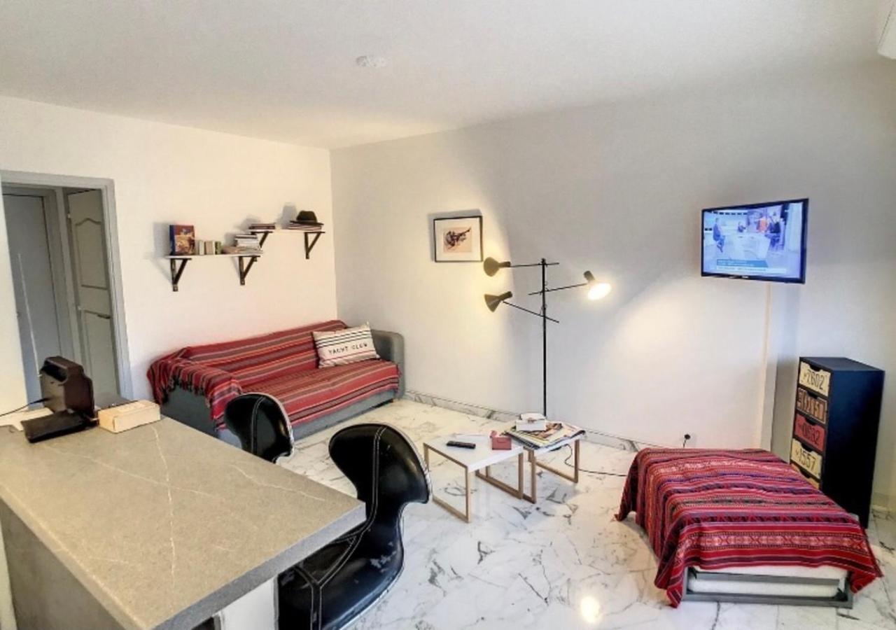 Superbe Studio Tout Equipe/Proche Mer Et Commodite Saint-Laurent-du-Var Eksteriør bilde